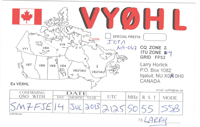 QSL VY0HL