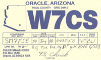 QSL W7CS